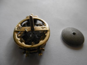 Рижское Политехническое Училище, фрачник (золото)