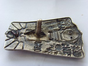 ЗНАК " ТУРКСИБ 1927-1930", СЕРЕБРО R