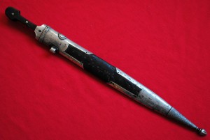 Кинжал чеченский в серебре