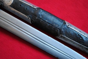 Кинжал чеченский в серебре