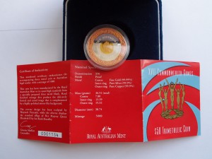 50$ Австралия. Золото, серебро.