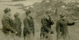 Гв.ген.лейт.А.С.ЖАДОВ в группе генералов штаба. 1944 г.