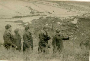 Гв.ген.лейт.А.С.ЖАДОВ в группе генералов штаба. 1944 г.