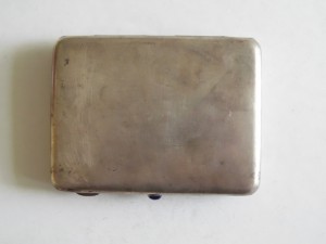 Портсигар Самолет 875 серебро ХАЮС