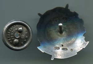 Активист ОСОАВИАХИМ СССР №1672 - серебро