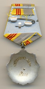 Трудовая слава № 11258 Клепанная (6091)