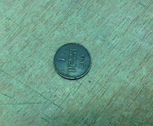 1 пенни 1894 год