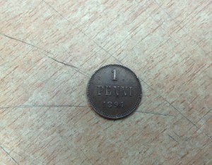 1 пенни 1894 год