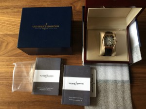 золотые Ulysse Nardin Michelangelo Gigante Chronometer