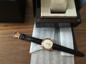 золотые Zenith ChronoMaster T Grande Date