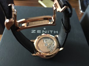 золотые Zenith ChronoMaster T Grande Date
