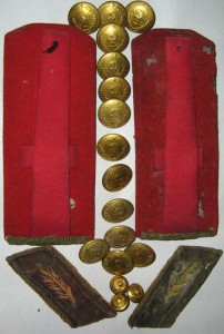 Погоны ,петлицы, пуговицы - генерал-майора.........