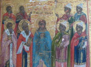 Небльшая многосюжетная икона