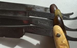 Коллекция опасных бритв. 15-ть штук. ЗОЛИНГЕН и другие..