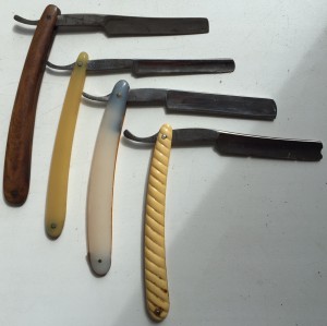 Коллекция опасных бритв. 15-ть штук. ЗОЛИНГЕН и другие..