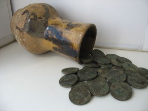 Клад!!!Кубышка !Пятаки Е2 -28шт