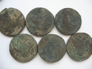 Клад!!!Кубышка !Пятаки Е2 -28шт