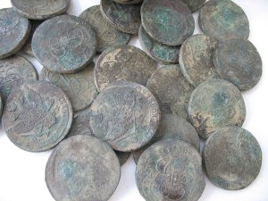 Клад!!!Кубышка !Пятаки Е2 -28шт