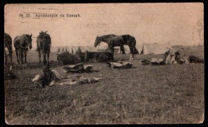 Артиллерия на биваке (Грузинцев, № 35)