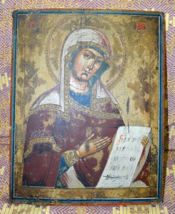 Икона Богоматерь из Деисусного чина