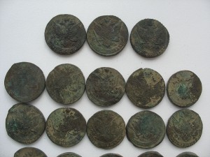 Клад!!!Кубышка !Пятаки Е2 -28шт