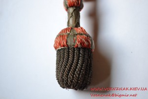 Темляк Аннинский пехотный (желудь)