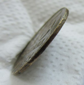 15 копеек 1988 г. в желтом металле.