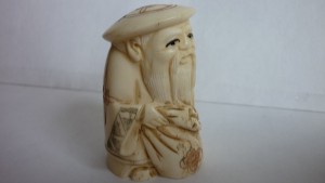 Нэцке, Старик с мешком