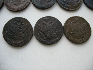 Клад!!!Кубышка !Пятаки Е2 -28шт