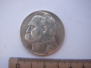 10 злотых 1936 г (серебро).