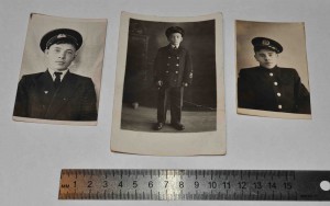 ТРИ фото с РЕЧНИКАМИ ( курсант ЯРТ и другие)  КОКАРДЫ