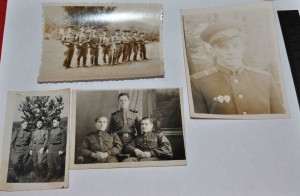 9 разных фото с военными 40-50 х годов