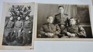 9 разных фото с военными 40-50 х годов