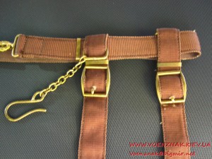 Ремень летный, повседневный со змейкой