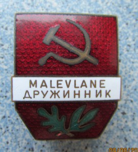 Дружинник. Эстония.