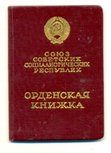 Знак Почета № 185208 на доке (6382)