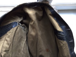 Довоенный кожаный плащ РККА