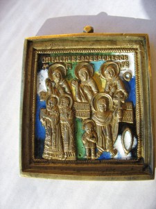 Св. муч. Кирик и Иулита, муч. Параскева Пятница,Евдк 6 эмал.