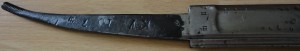 Златоустовский клинок офицерской шашки М1881.