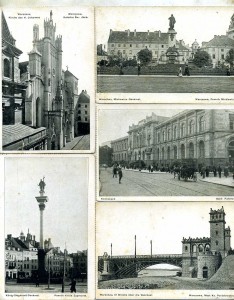 Варшава,5 открыток