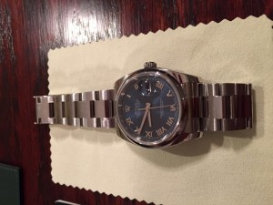 Rolex Datejust 116200 - Roman Blue Dial 2500$ Срочно