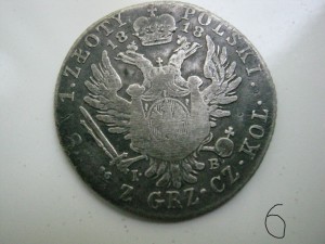 1 злотый 1818