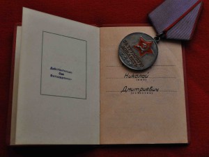 Трудовая Доблесть с доком