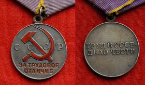Трудовое Отличие с доком