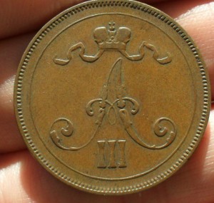 10 пенни 1891 г