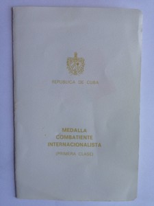 Комплект наград на участника операции АНАДЫРЬ 1962 год Куба