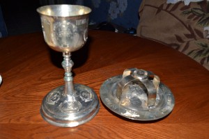 потир, дискос, звездица - 1762год.