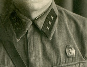 Бойцы РККА со знаками