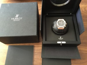 золотые Hublot Big Bang Gold