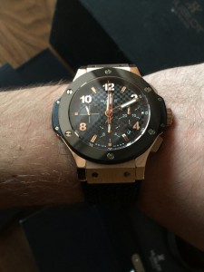 золото/керамика Hublot Big Bang Gold Ceramic